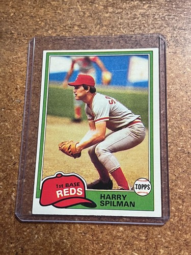 1981 Topps Baseball # 94 Harry Spilman - Picture 3 of 8