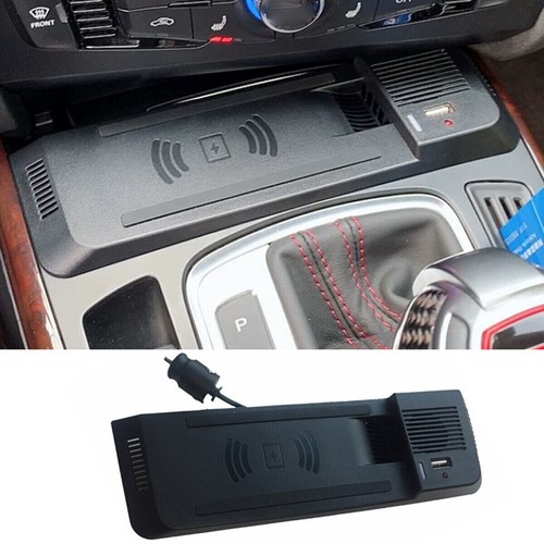 Car Wireless Charger for Audi A4 B8 A4 Allroad A5 S5 RS5 Q5 Phone Charging AAU - Zdjęcie 8 z 9
