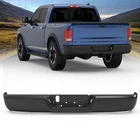 Black Separated Rear Bumper For 2009-2019 Dodge Ram 1500 2010-18 Ram 2500 3500