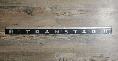 1978  International Transtar II Left Door Trim Molding Emblem OEM 