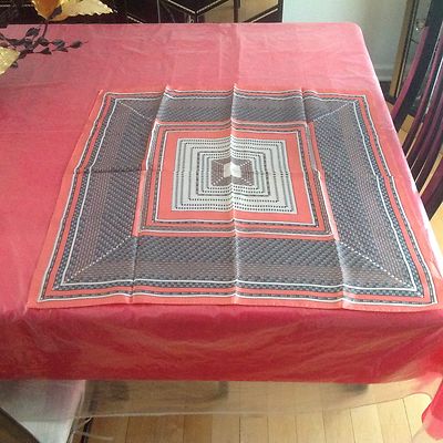 VINTAGE SCARF WATER REPELLENT MADE IN ITALY BEAUTIFUL 