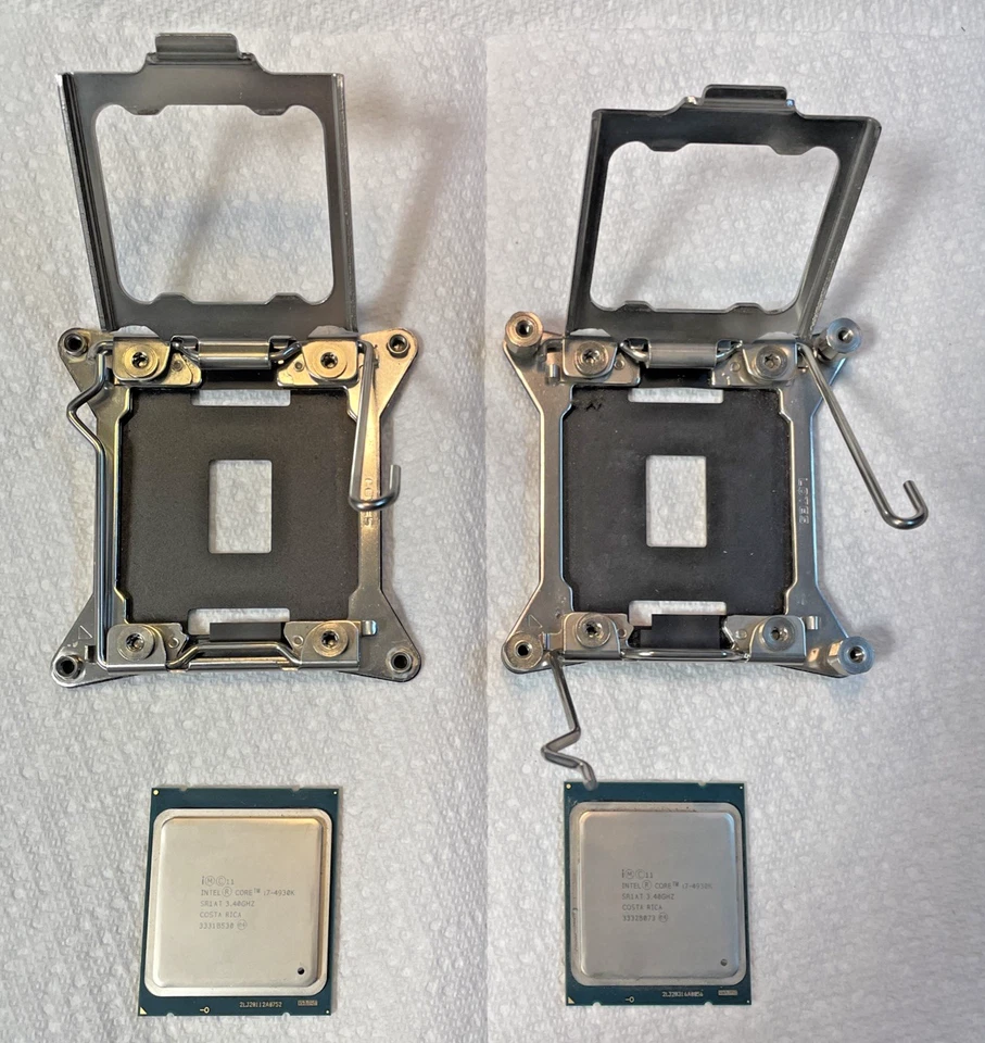 4Th Gen Intel Core i7-4930K LGA2011 CPU  SR1AT 3.4Ghz 6Core 12Thread W/SOCKET R - Image 2 of 4