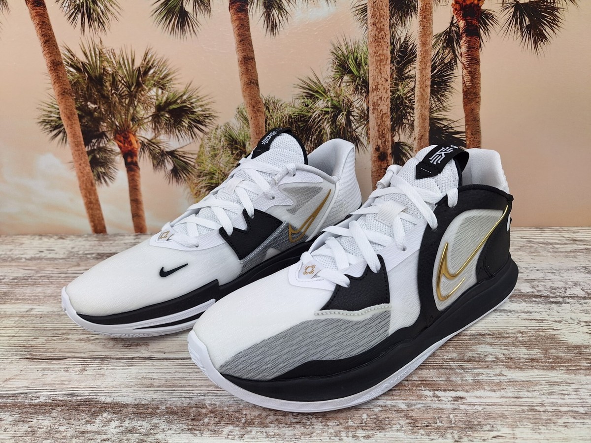 Nike Kyrie Low 5 Basketball Shoes White Gold DJ6012-101 