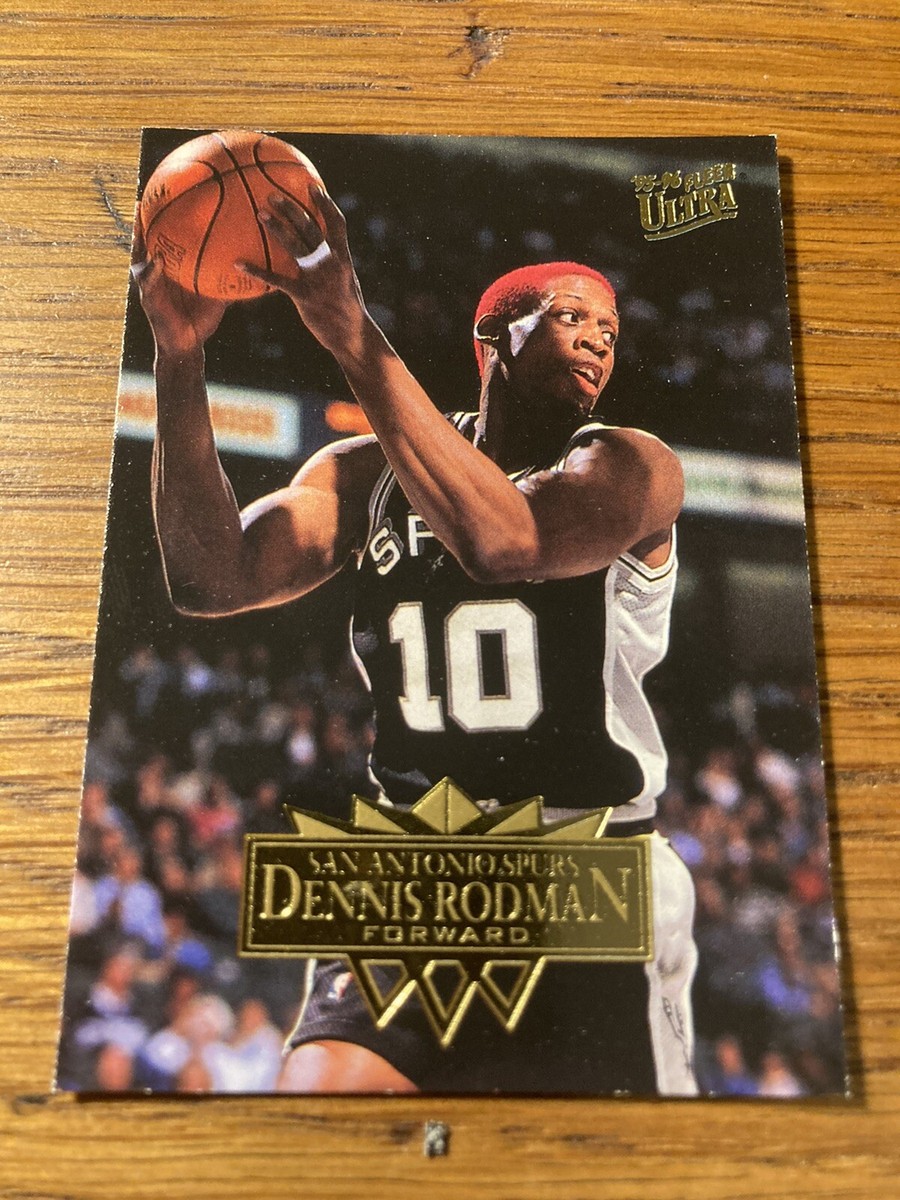 95-'96 FLEER ULTRA DENNIS RODMAN SAN ANTONIO SPURS BASKETBALL CARD