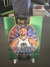 2024-25 Panini Select - Neon Icons Stephen Curry #20 Green Prizm