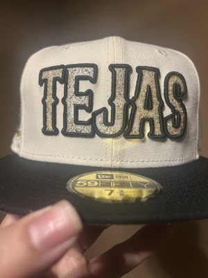 Tejas Texas Rangers New Era 59Fifty Sz. 7 3/8  Ramon Ayala Tejana Texmex Style