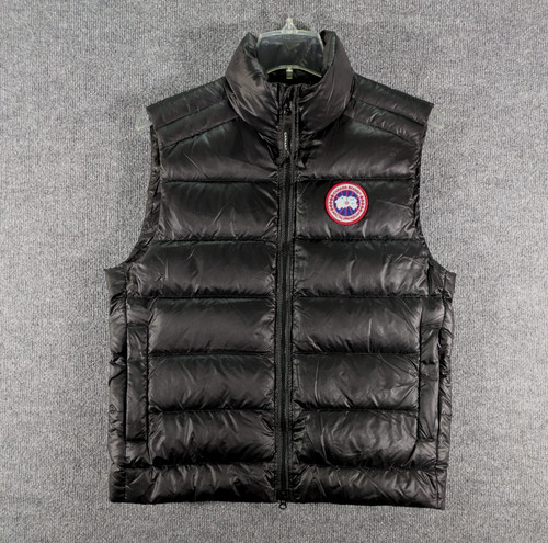 Canada Goose Crofton Down Puffer Vest Men's Medium Black Arctic Program