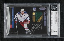 2011 Playoff Contenders Cup Signatures Brad Richards BGS 9 MINT Patch Auto 03hd