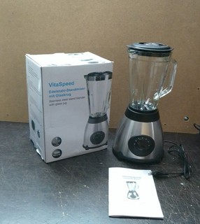 Mia STANDMIXER VITASPEED Edelstahl 1 5L 500W