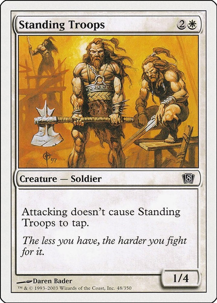 MP - Standing Troops 8ED - 48 8th Edition