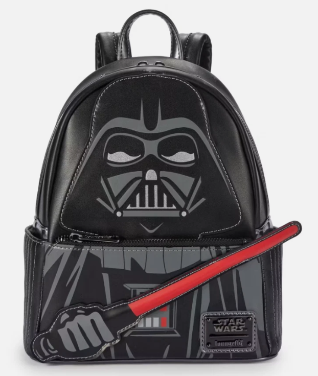 disney darth vader mini backpack Disney Parks Loungefly Star Wars Darth Vader Light-up Backpack *New With  Tags