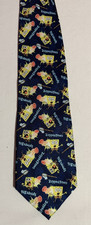 Nickelodeon SpongeBob SquarePants Zappedpants All Over Print Novelty Tie 56"