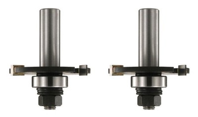 Freud 9/16'' Depth X 1/4'' Width Slotting Cutter Set w/1/2'' Shank 2-Pack