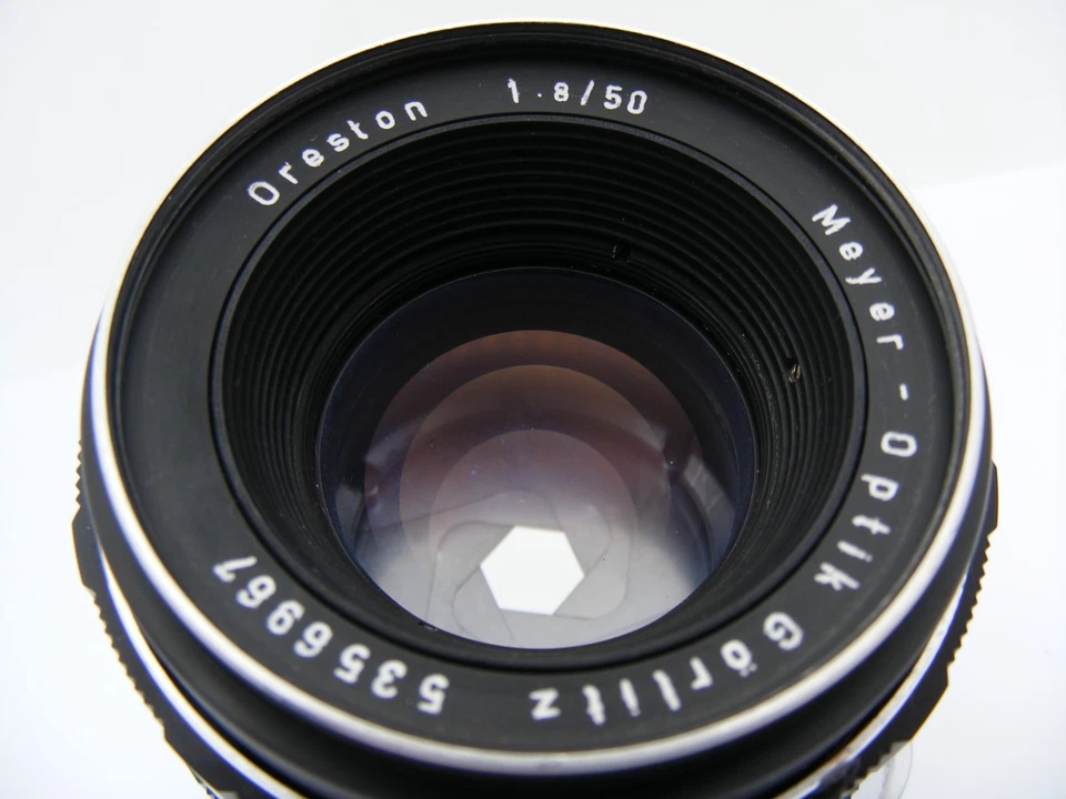 Meyer Optik Gorlitz Oreston 50mm f1.8 manual lens Preset No 5356967 Mount Exakta - Image 2 of 4