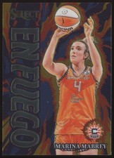 Marina Mabrey #9 2024-25 Panini Select WNBA En Fuego Connecticut Sun Basketball
