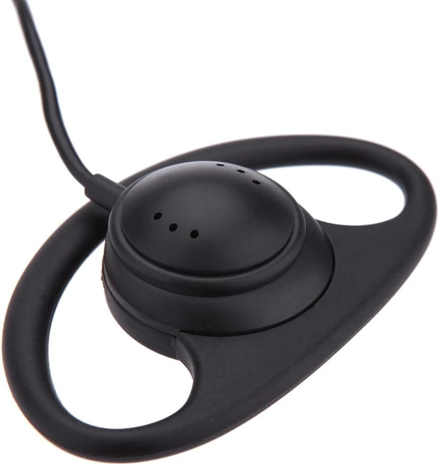 Auricolare Mono 3.5Mm Cuffia Monoaurale Monoauricolare Con Filo Auricolari Cuffi - Immagine 4 di 4