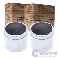 2X Febest 57Mm Kolben Bremssattel Vorne Passend FüR Hyundai Creta Elantra I20 I3