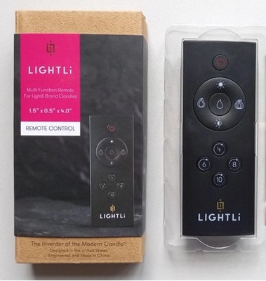 LIGHTLi - Multifunktionsfernbedienung für Kerzen der Marke Lightli
