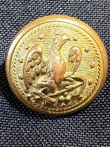 Civil War Tiffany & Co Navy Brass Vest Button 20mm