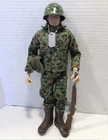 Hasbro GI JOE , Action Marine w gear , 12” 40th Anniversary Vintage Style Figure
