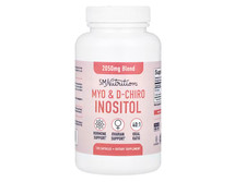 SMNutrition, Myo & D-Chiro Inositol, Myo und D-Chiro-Inosit, 120 Kapseln