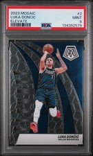 2023 PANINI MOSAIC ELEVATE #2 LUKA DONCIC PSA 9
