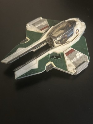 Star Wars Micro Galaxy Squadron Anakin s Green Jedi Interceptor W Anakin Figure