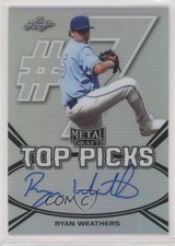 2018 Leaf Metal Draft Top Picks Ryan Weathers #TP-RW1 Auto gz0