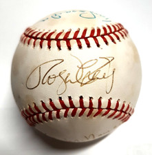 Yogi Berra Tom LaSorda Maury Wills John McNamera Signed Autographed Baseball