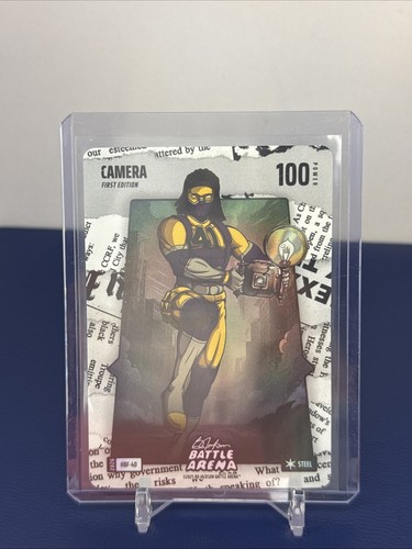 2025 Bo Jackson Battle Arena First Edition Camera Steel #HBF-40