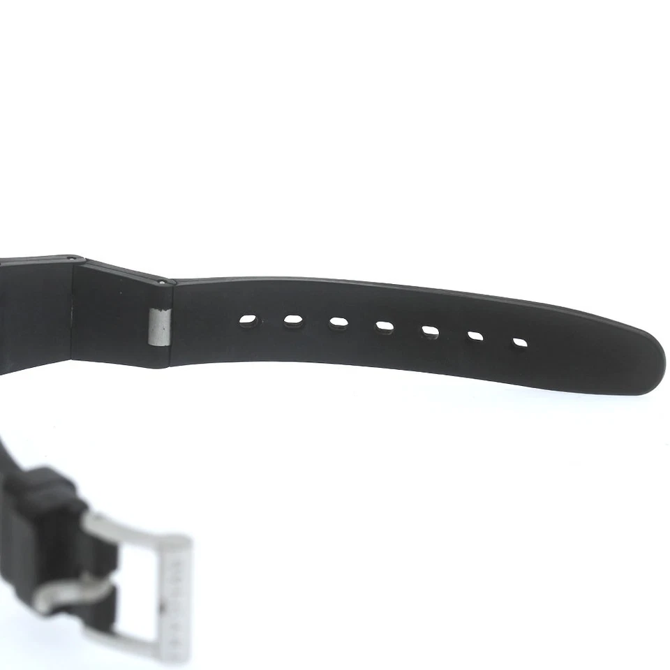 Reloj de cuarzo para dama BVLGARI aluminio AL29TA fecha esfera negra_878397 Foto 4 de 4