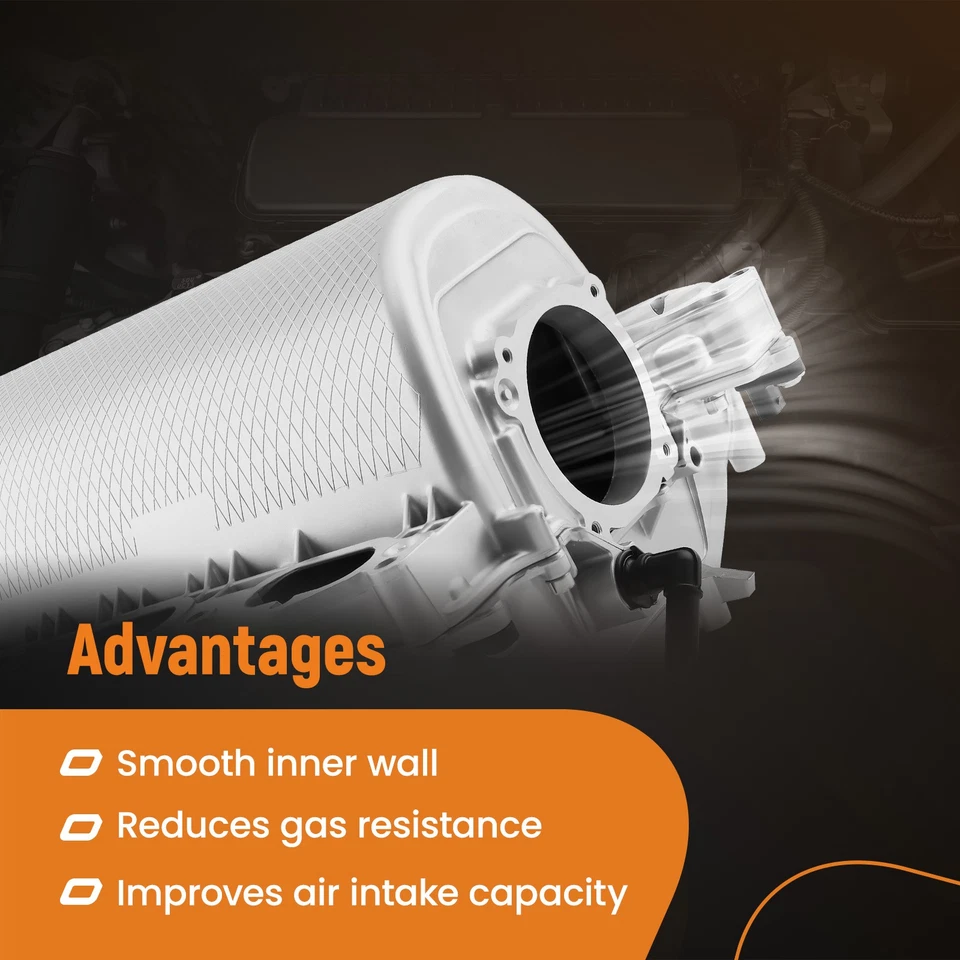 Colector de admisión para Mercedes-Benz CL550 CLK55 E550 G550 GL450 ML550 A2731400701 Foto 4 de 4