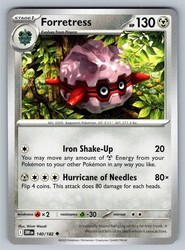 Forretress 140/182 Destined Rivals Uncommon