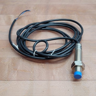 SICK IME12-04NNSZW2S Proximity Sensor, 4MM Sensing Range, 2M 3-Wire Cable - USED