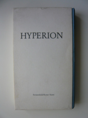 Hyperion oder der Eremit in Griechenland. Hölderlin, Friedrich: Stroemfeld/Roter