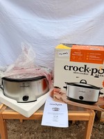 Crock-Pot ISC076 5.6L Slow Cooker Stainless Steel Non-Stick 260W Family Size