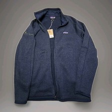 Patagonia Better Sweater Women’s Large Full Zip Jacket Navy (LOGO ON SLEEVE)