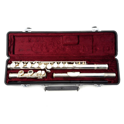 Jupiter CXL CF-50 Silver Plated Closed Hole Flute With Case