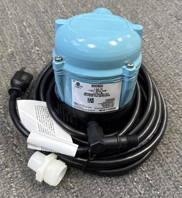 #ad Little Giant 500500 1 AA 18 Small Submersible Pump 1 200 HP 170 gph 18#x27; Cord $99.99