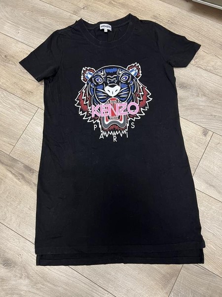 Women Kenzo Dress Black Cotton 36 / S / 44
