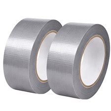 2PC X DUCT GAFFER HEAVY DUTY STRONG WATERPROOF CLOTH MESH DUCK TAPE 48mm x 50m