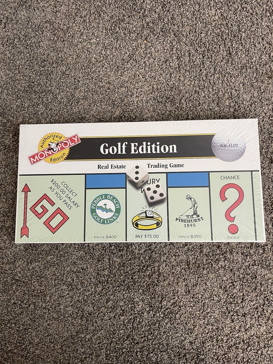 レア物　モノポリー　ゴルフ　Monopoly Golf 英語版 Monopoly: Golf – Signature Holes Edition | Board Game