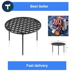 Grille barbecue fonte BBQ-Toro 30 cm 3 pieds Dutch Oven