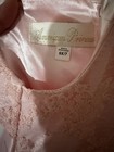 American Princess Pink Lace Flower Girl Dress Ribbon Waist Pearl/Bead 6X/7 — photo 5