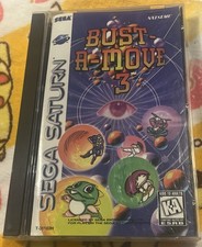 Bust-A-Move 3 - Sega Saturn 1998  CIB- Great Condition