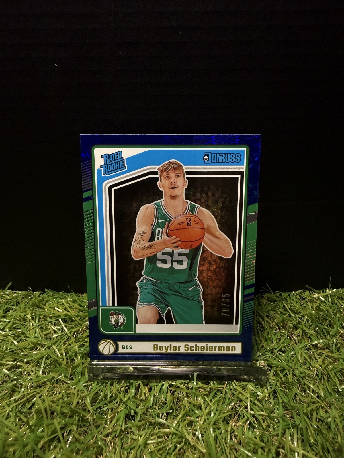 2024-25 Panini Donruss - Rated Rookie Baylor Scheierman #224 International Blue
