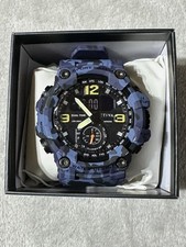 Activa X Invicta BlackOps Digital Men's Watch 56mm Camouflage Blue ACW1637-003