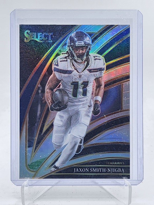 JAXON SMITH-NJIGBA 2025 SELECT CLUB LEVEL SILVER PRIZM #213 SEAHAWKS Q5547