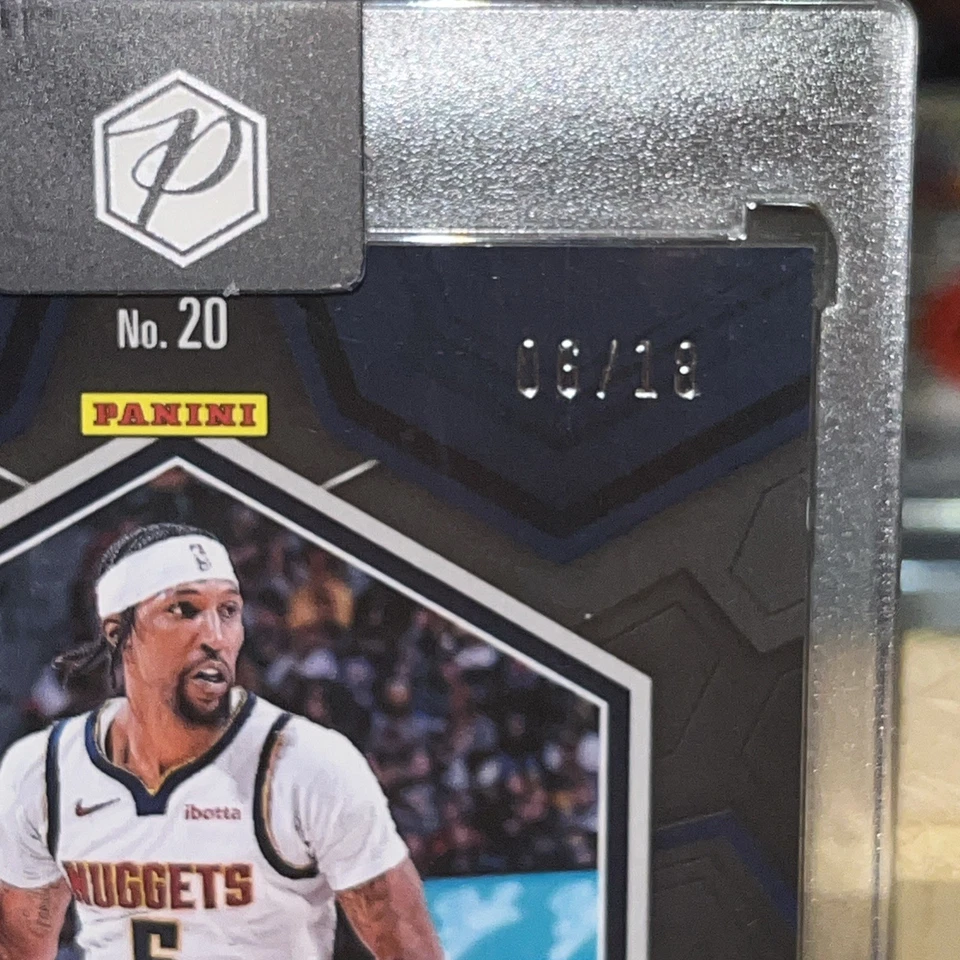 Mosaic Kentavious Caldwell-Pope 2023-24 Pink Swirl 6/18 Denver Nuggets #20 - Image 3 of 3