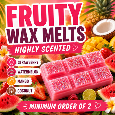 Fruity Wax Melts Snap Bars Tropical Fragrances Mindestbestellmenge 2